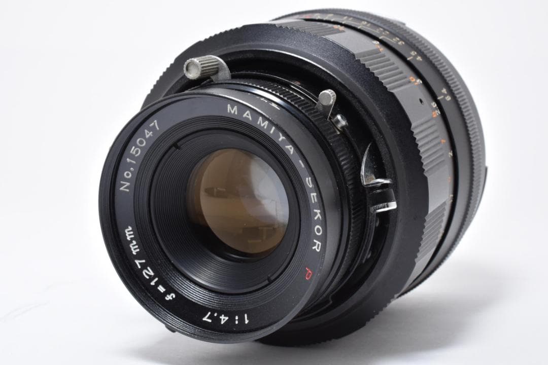 マミヤ MAMIYA UNIVERSAL PRESS レンズ付き