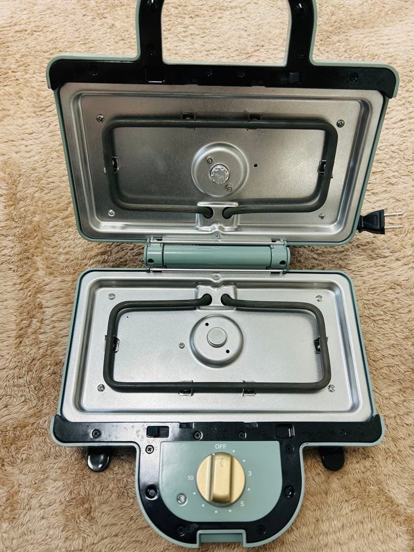 【新品未使用】BRUNO ホットサンドメーカー ダブル(ムーミン)