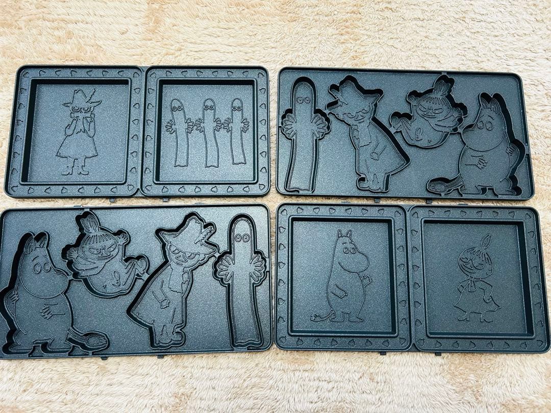 【新品未使用】BRUNO ホットサンドメーカー ダブル(ムーミン)