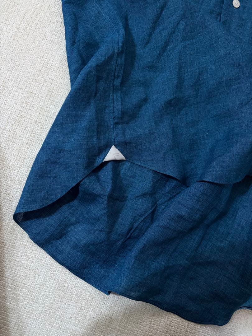 超美品MARIA SANTANGELOリネン100%プルオーバーシャツ イタリア