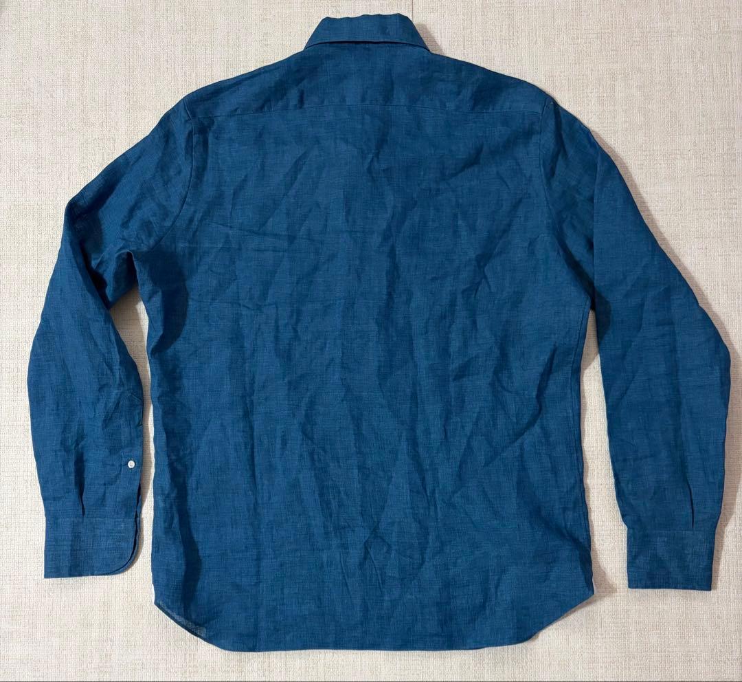 超美品MARIA SANTANGELOリネン100%プルオーバーシャツ イタリア