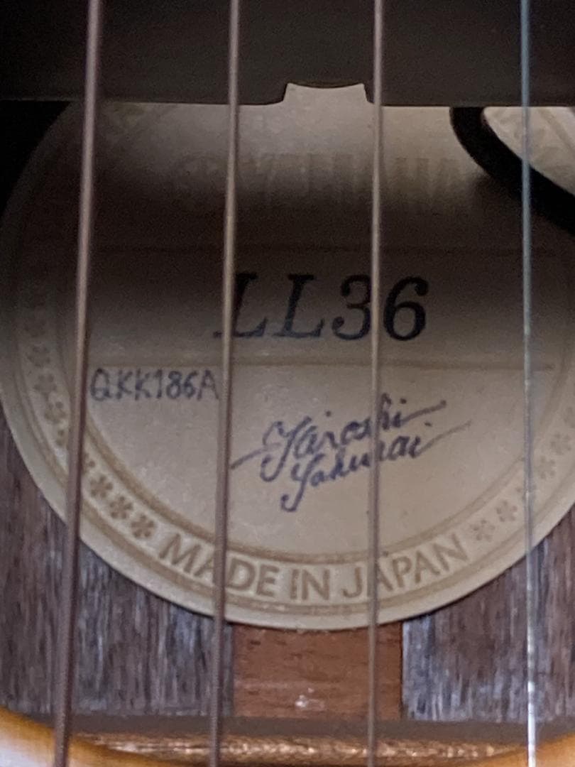 Yamaha LL36 アコースティックギター