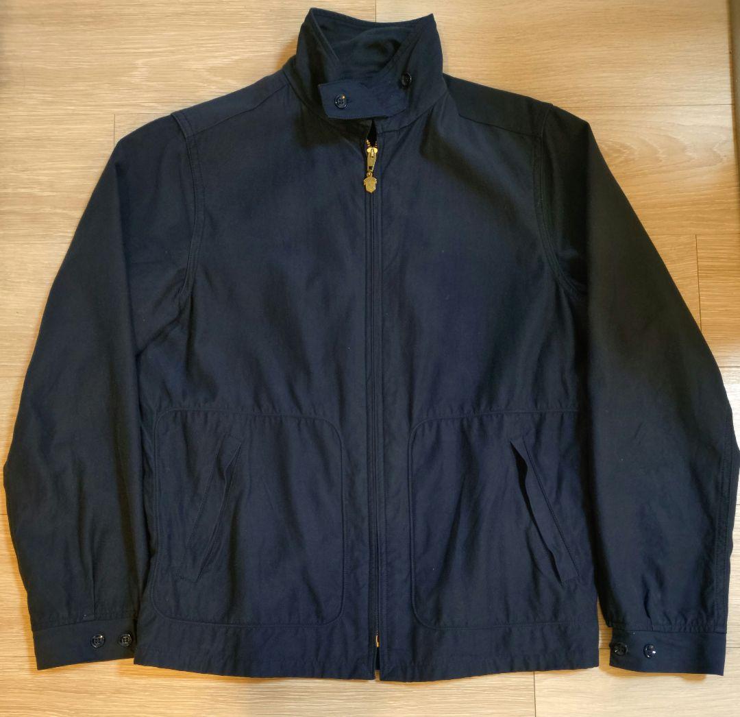 シュガーケーン　ドリズラージャケット　38 ネイビー　MADE IN JAPAN