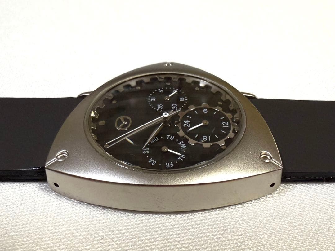 【Mazda RE WATCH2｜希少・未使用・動作確認済】ロータリー型腕時計