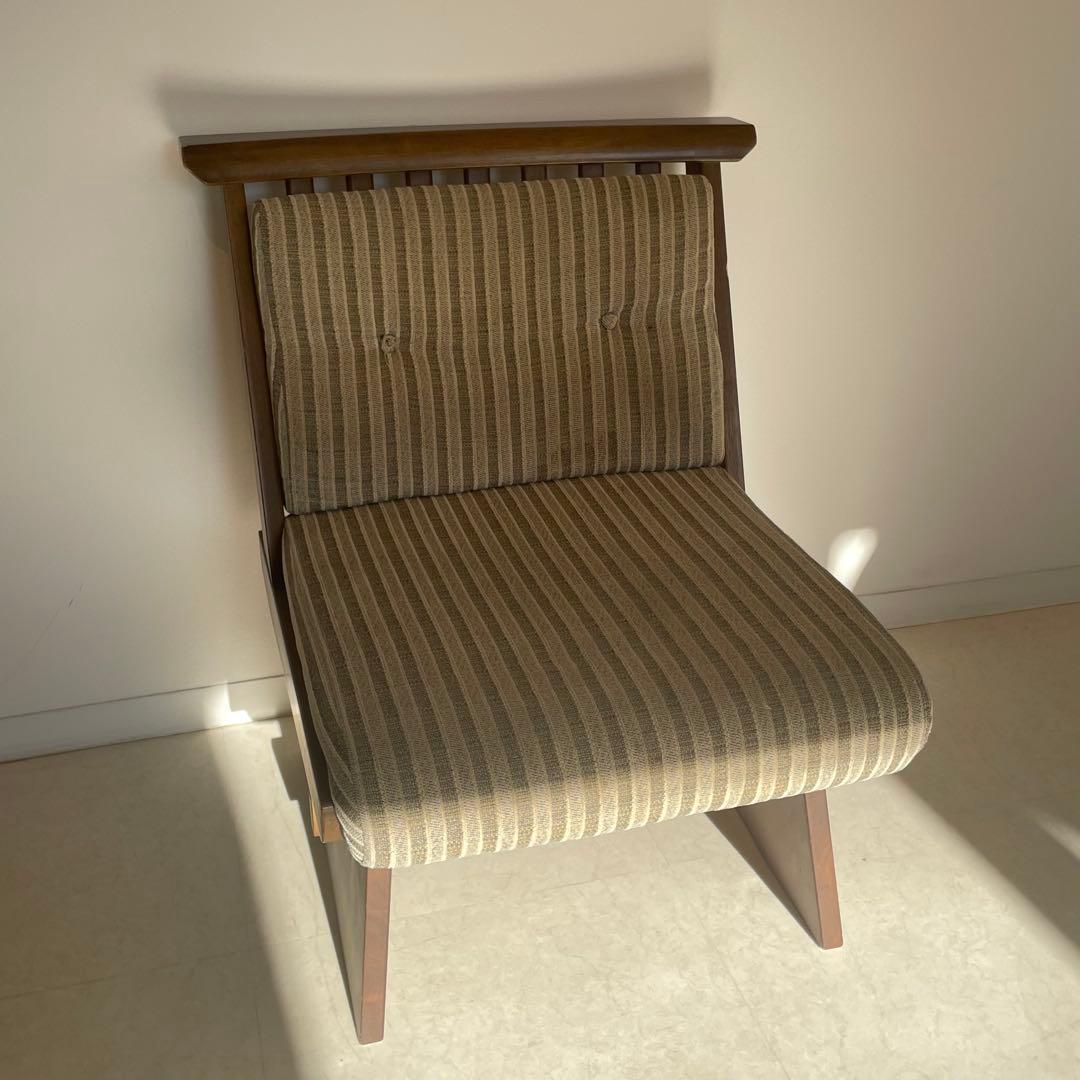 ニトリ　木製　回転式　ダイニングチェア　回転座椅子　イス　回転椅子　リビング