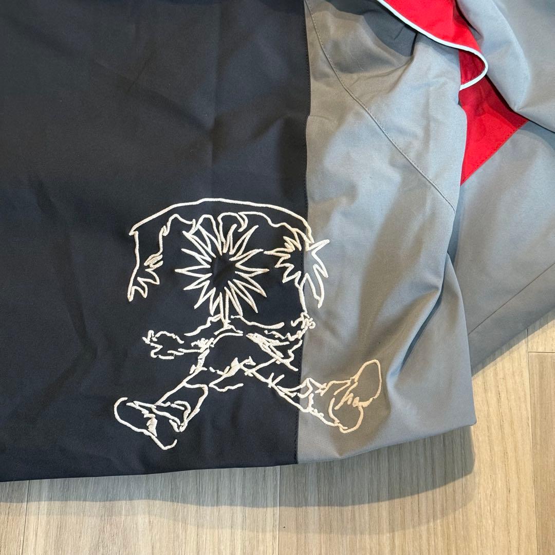 bastard マウンテンパーカー S レッド・グレー