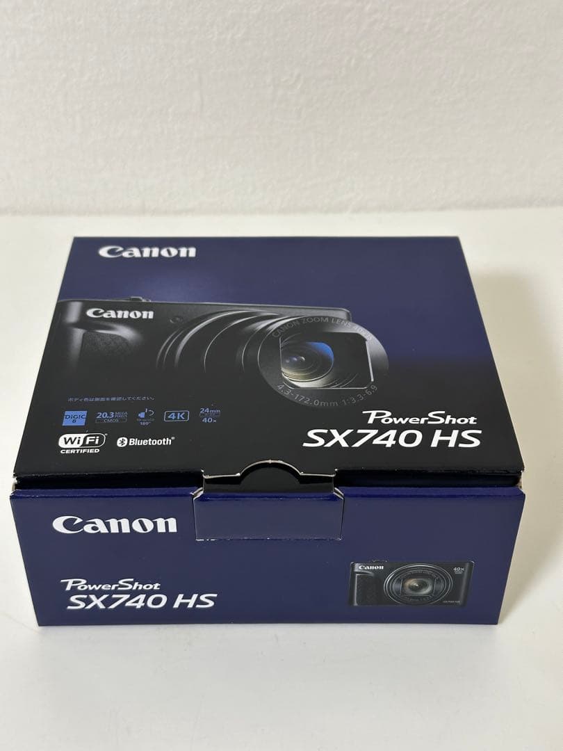 展示品 美品Canon PowerShot SX740 HS シルバー