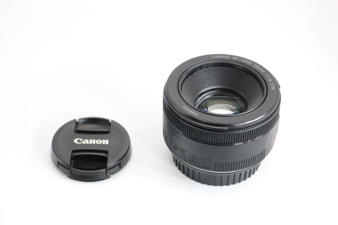 【Canon EF50mm F1.8 STM】 単焦点レンズ　安心保証あり