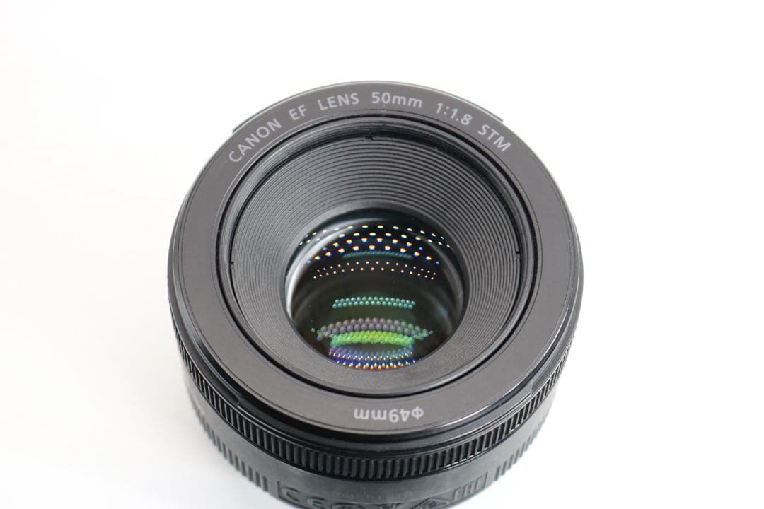 【Canon EF50mm F1.8 STM】 単焦点レンズ　安心保証あり