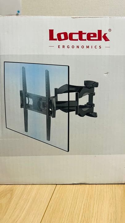 Loctek テレビ壁掛け金具...[前後＆左右角度調節]