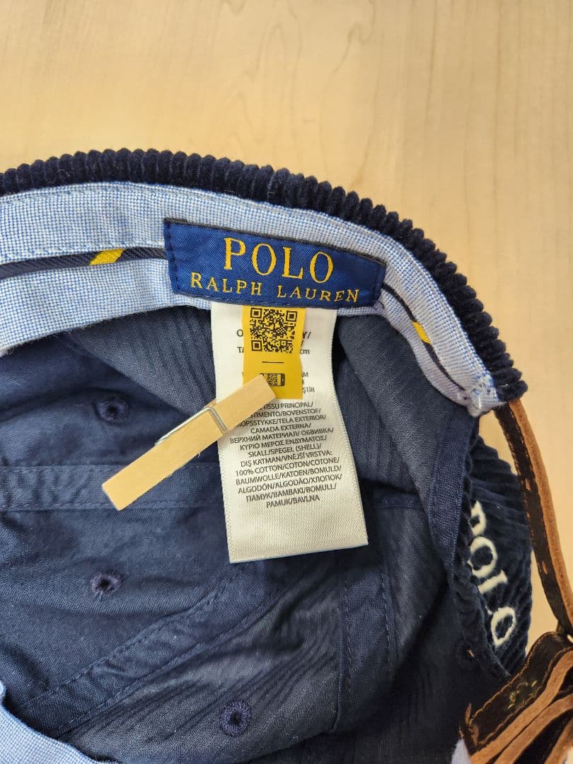 79328　POLO RALPH LAUREN　コーデュロイ　キャップ