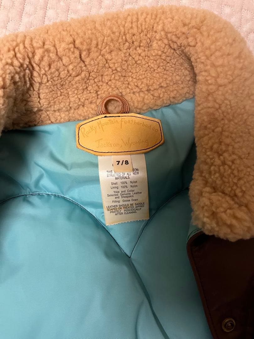 L*t様 ロッキーザマウンテンダウンベスト 7/8 サイズ