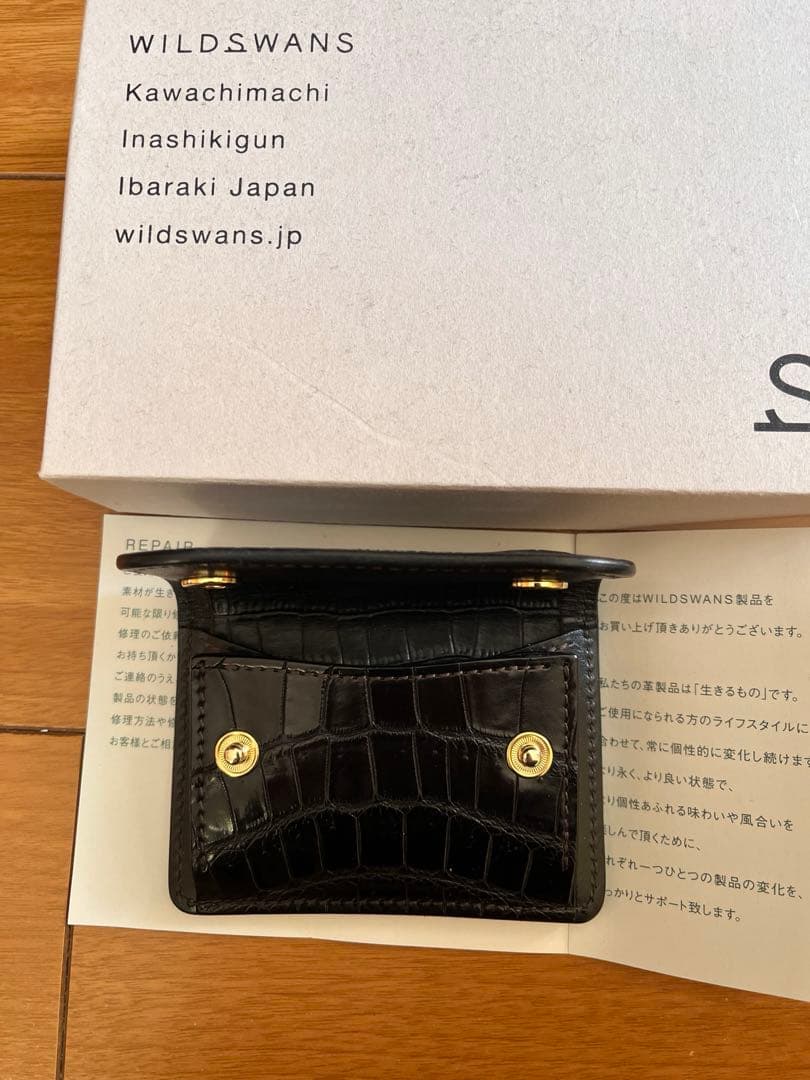 WILDSWANS 限定クロコダイル　タング　最終依頼値下げ