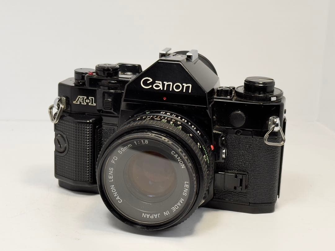 Canon A-1 フィルム一眼レフカメラ NEW FD f/1.8レンズ付