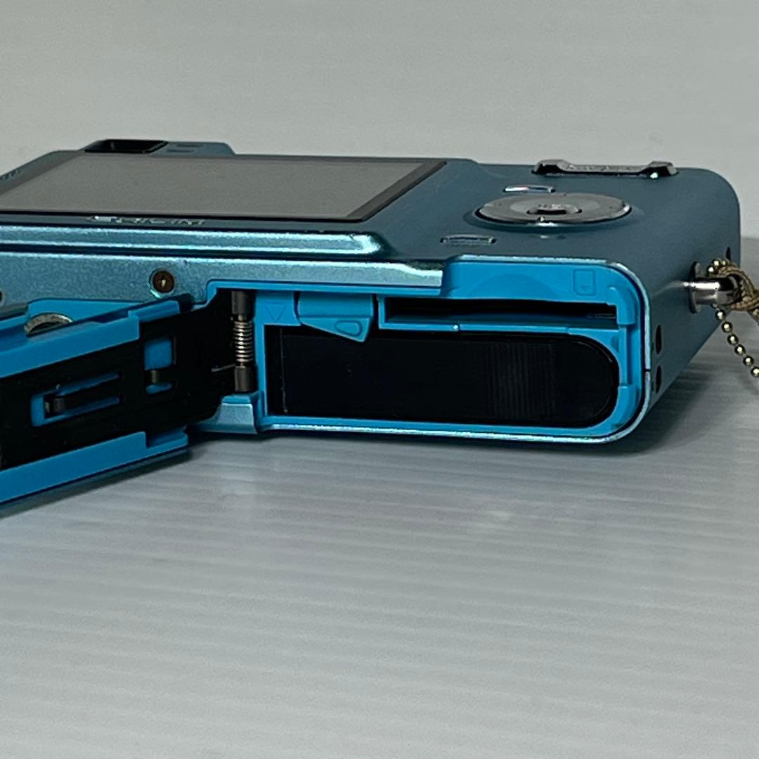 おまけ付き カシオ動作品CASIO EXILIM EX-Z40 ブルー水色