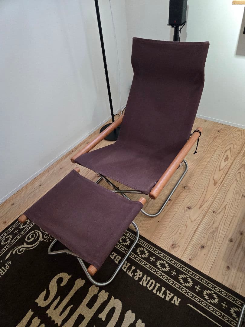 完売 限定カラーNychairX ニーチェア オットマンブラウン　セット