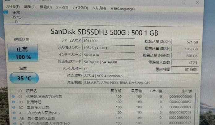 Windowsノート本体 Lenovo ThinkPad E450 i5 SSD500GB