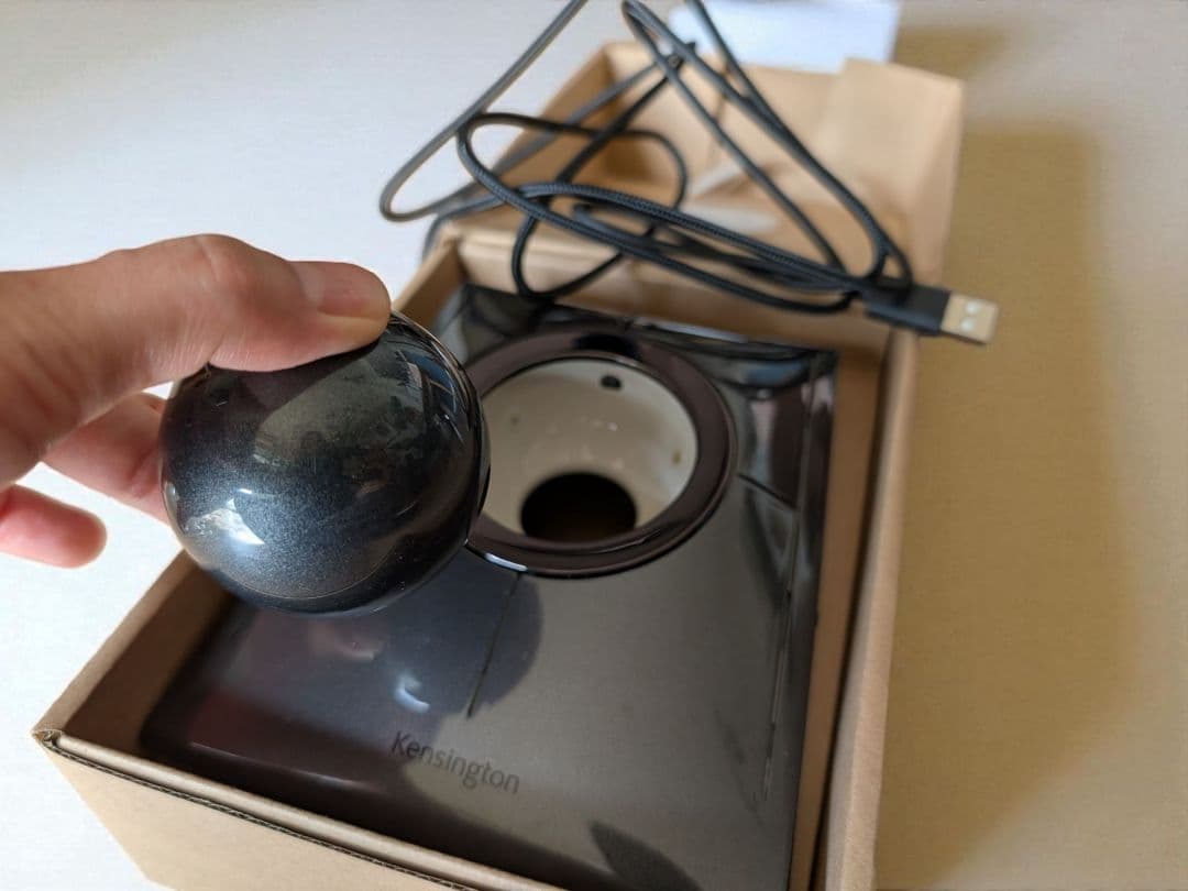 【美品】Kensington トラックボールグレー