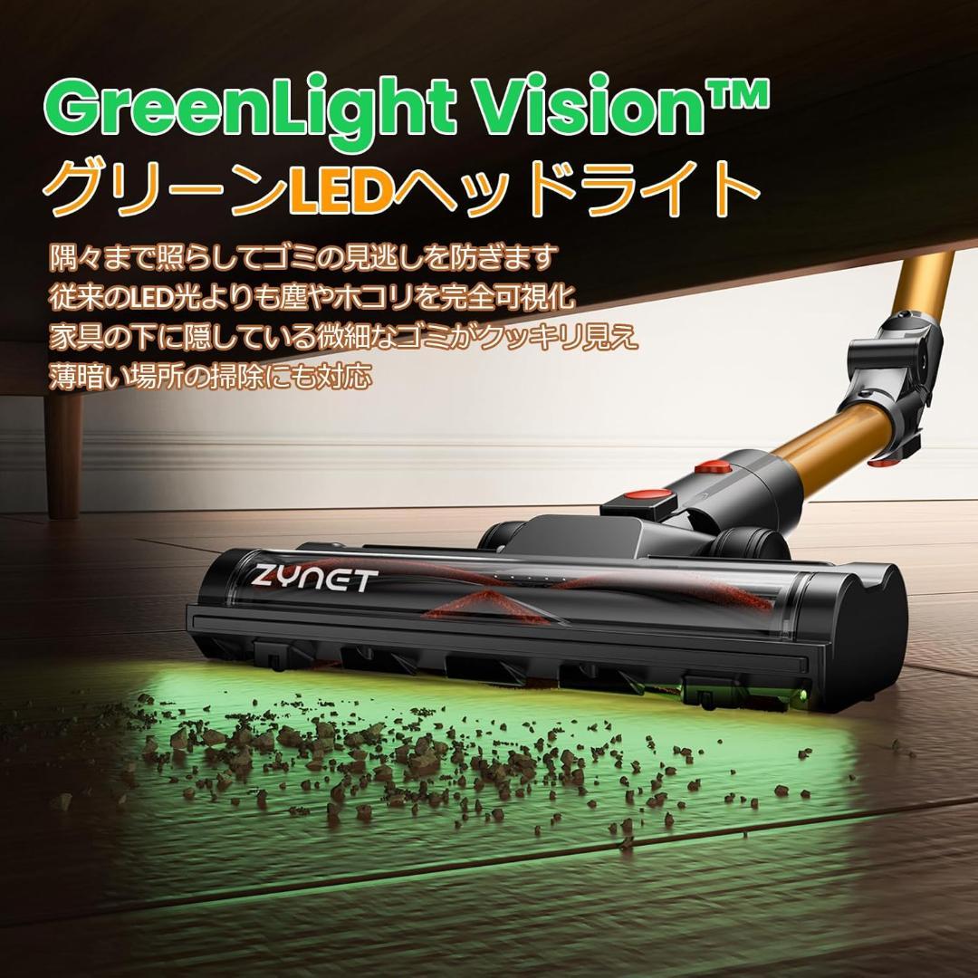 掃除機 コードレス 12月新登場 折りたたみ式・70KPa超強力吸引・自立式