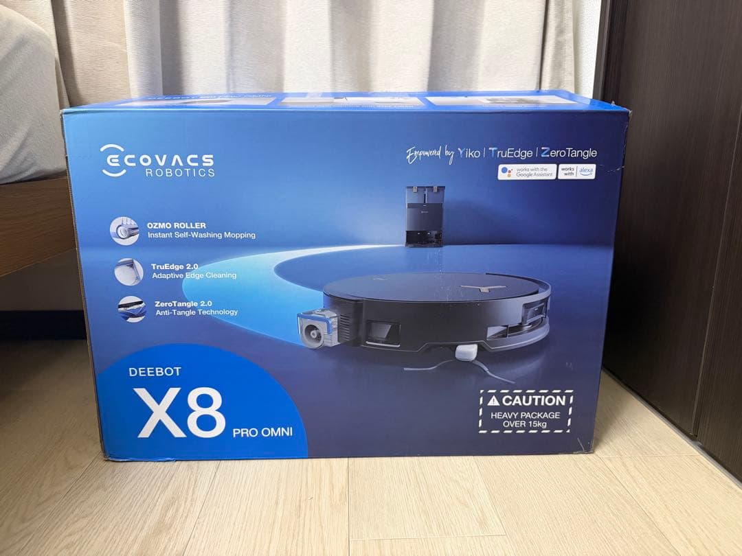 1度のみ使用 ECOVACS DEEBOT X8 PRO OMNI 長期保証付