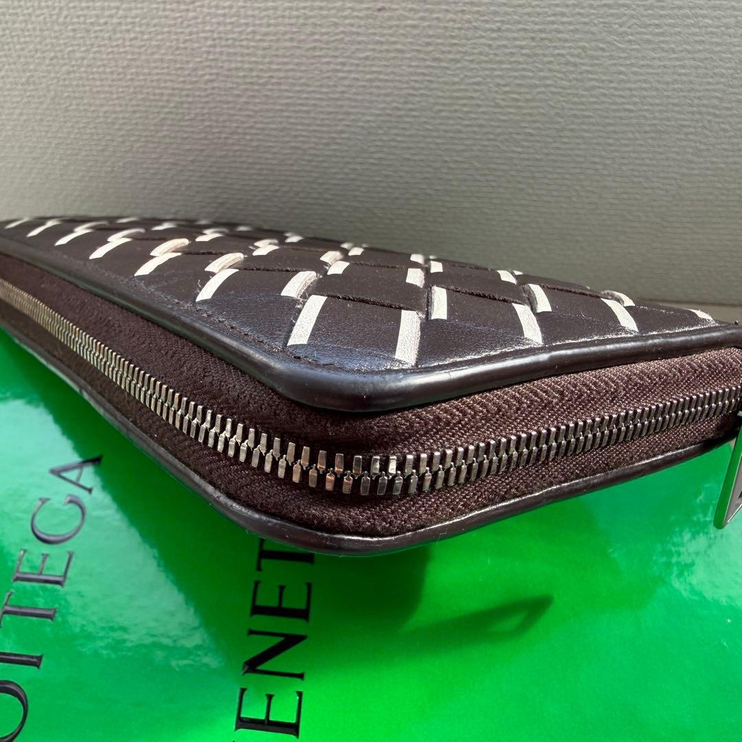 【MOO】希少 BOTTEGA VENETA イントレチャート ストライプ