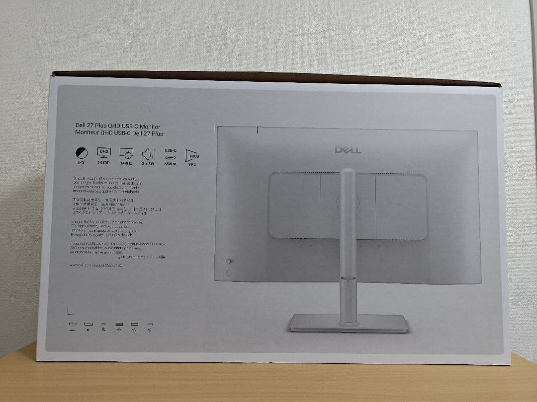 Dell 27インチWQHDモニター S2725DC 2025年モデル