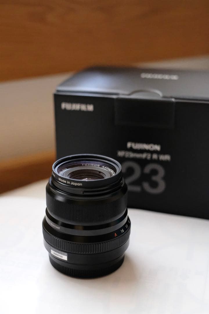 FUJIFILM XF23mm F2 R WR レンズ 単焦点