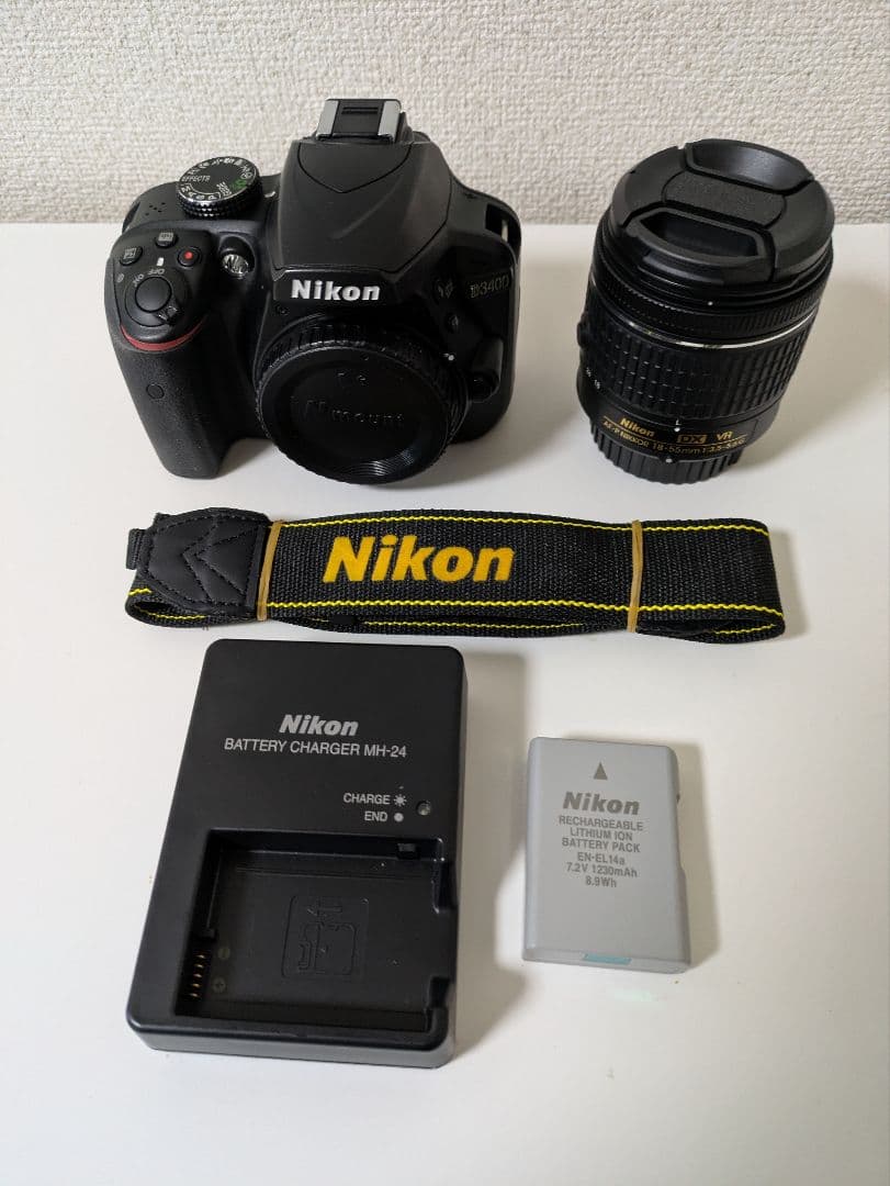 Nikon　D3400 ＋レンズ　 　　　　ショット数　3,077回