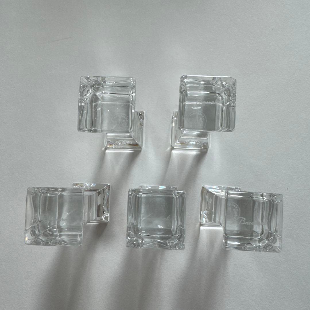 Baccarat バカラ 箸置き　『リグレット』