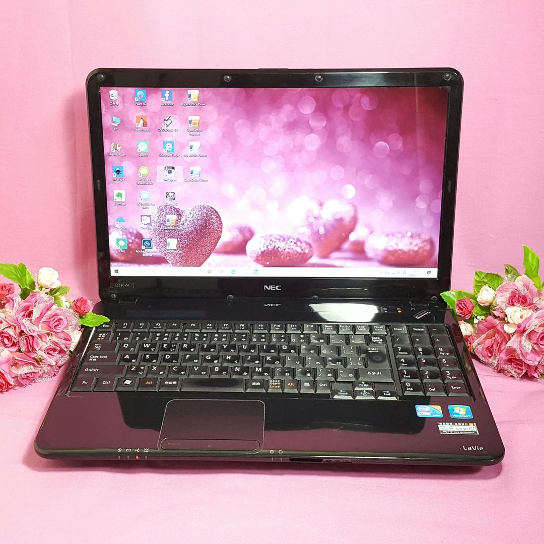 CORE-i5❥NEC❥ブラック❥LaVie❥HDMI❥テンキ❥Office