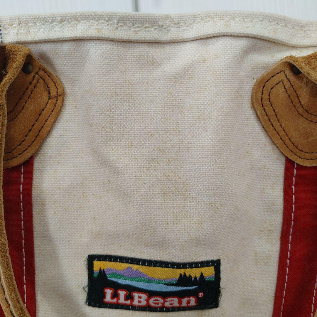 難有り　80s L.L.Bean キャンバス　ジップ付きトートバッグ