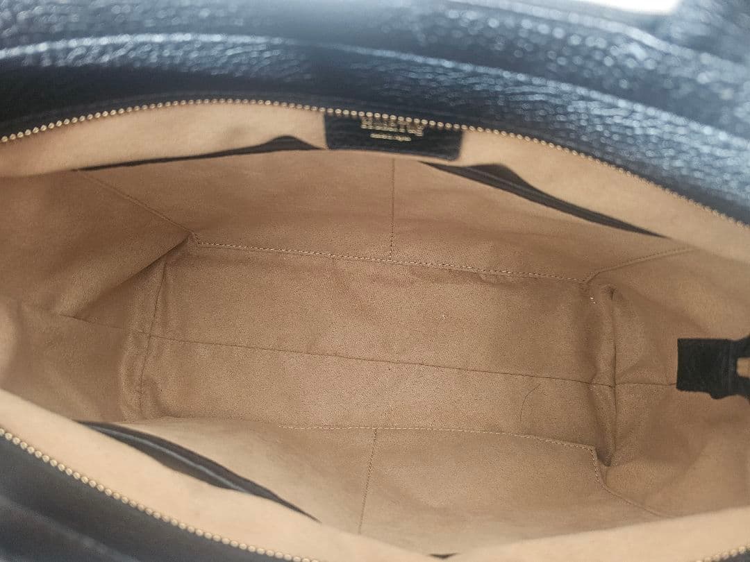 HushTug ブラック ジップミニトート