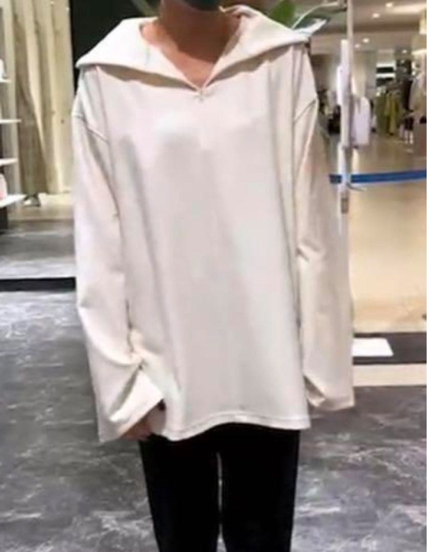 gypsohila ジプソフィア　3way タートルトップス白