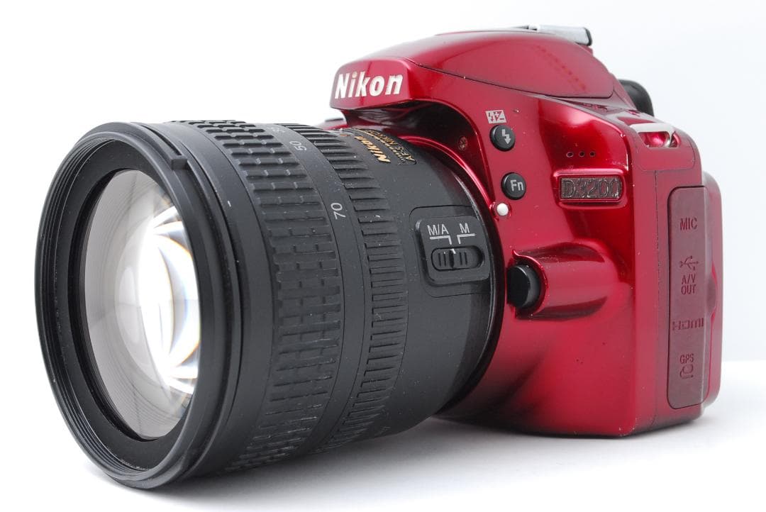 【希少カラー　レッド】Nikon D3200　スマホ転送　入学　花見　卒業