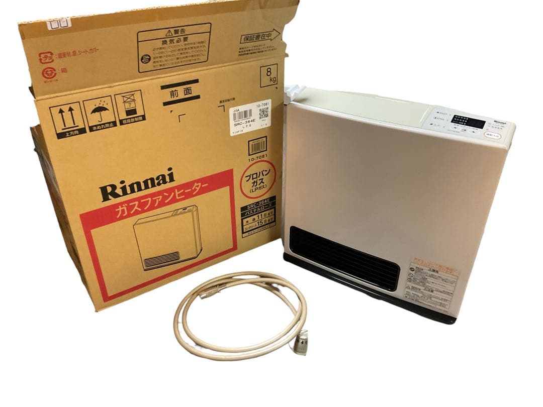 Rinnai ガスファンヒーター SRC-364E LPガス用 動作品