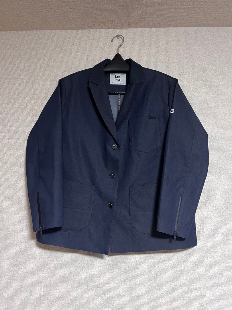 Lee×PGG メンズMネイビー コラボデニムジャケット