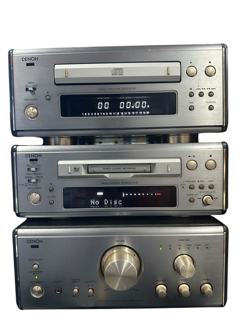 DENON システムコンポ リモコン スピーカー付