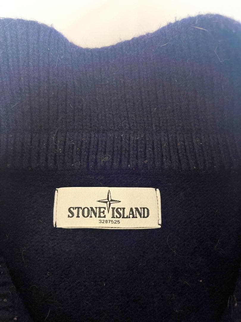 S*@様 【良品・XL・正規品】STONE  ネイビー ハーフボタン