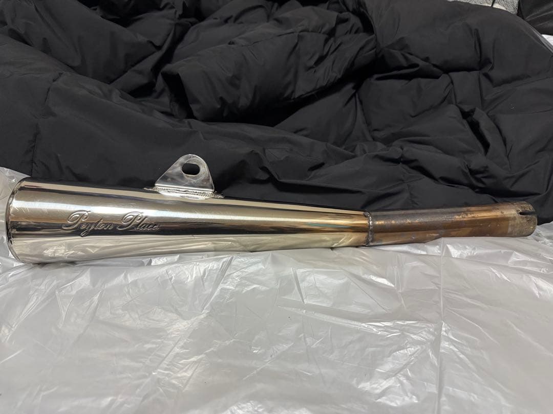 ペイトンプレイス　SR400Flマフラー メガホンマフラー