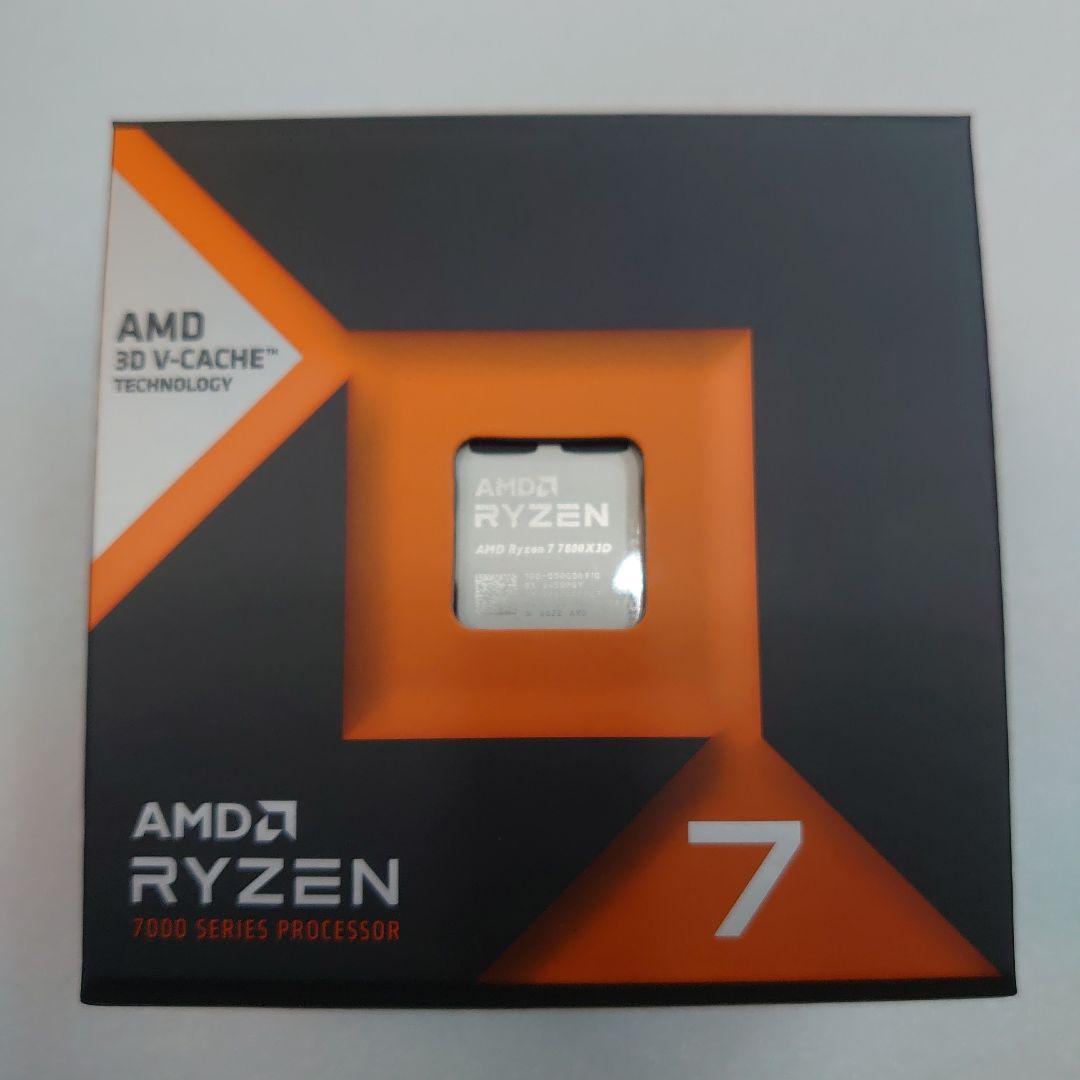 AMD Ryzen 7 7800X3D 7000シリーズ CPU