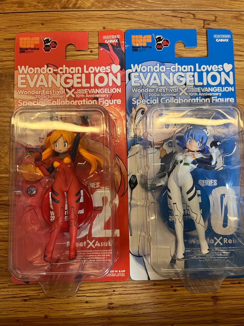 ワンフェス10周年 ワンダちゃん 綾波コスプレ&リセットちゃん アスカコスプレ