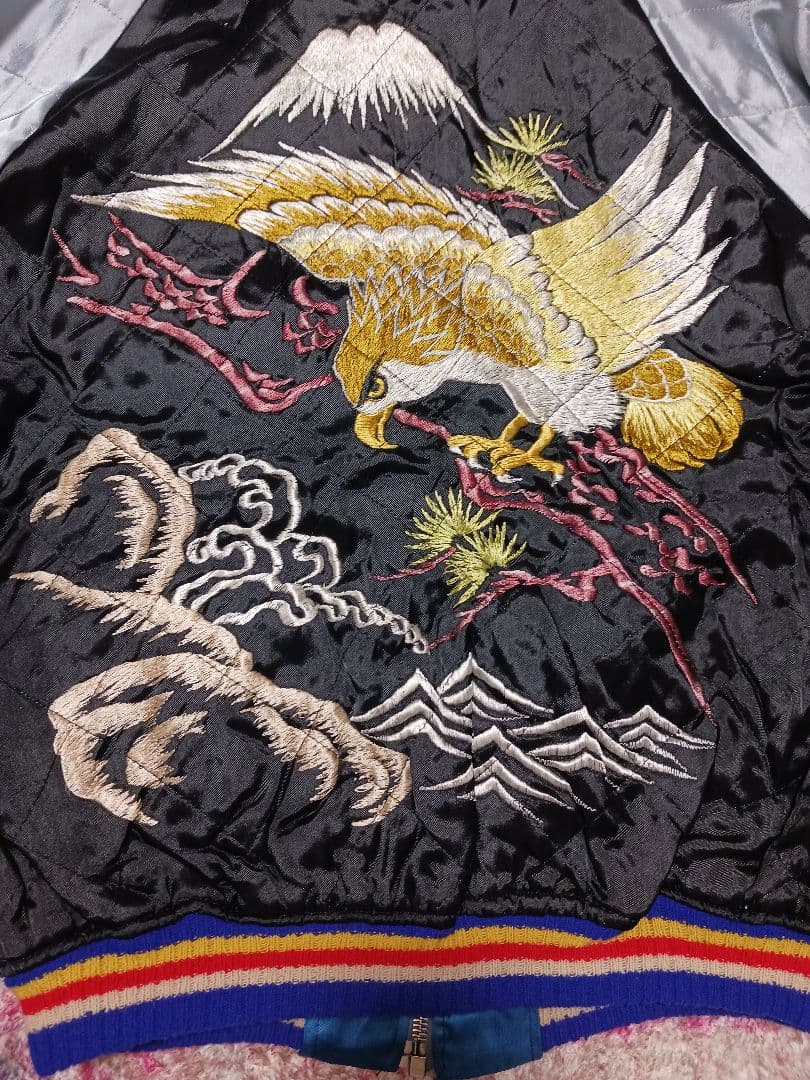 スカジャン/40s/50s/ヴィンテージスカジャン/スーベニアジャケット/刺繍