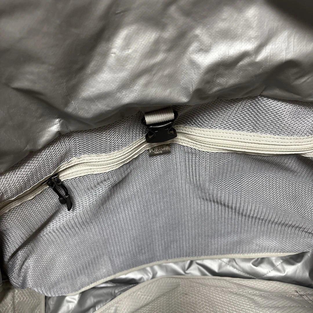 PORTER シルバー メッセンジャーバッグ