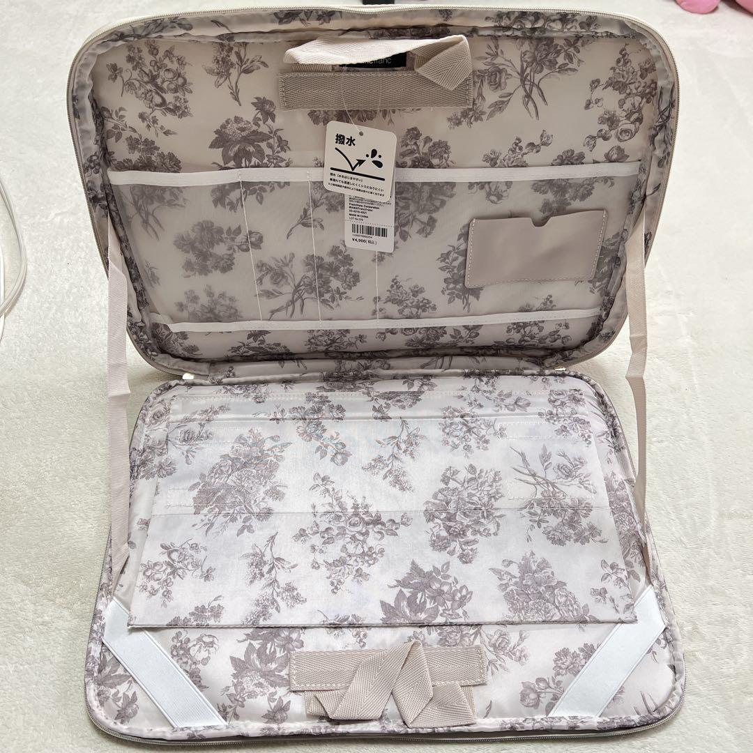 Francfranc ギャザー PCケース 15～16インチ ライトピンク