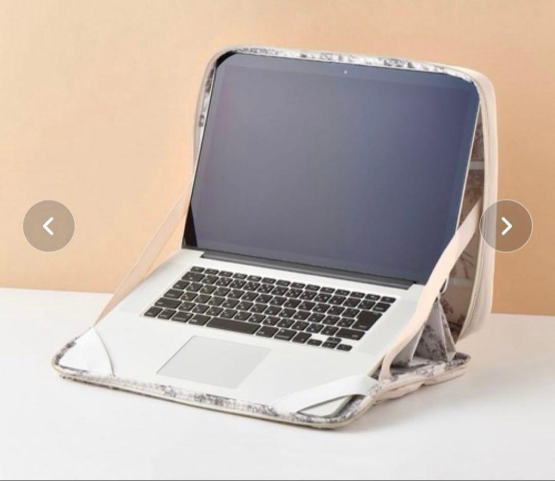 Francfranc ギャザー PCケース 15～16インチ ライトピンク