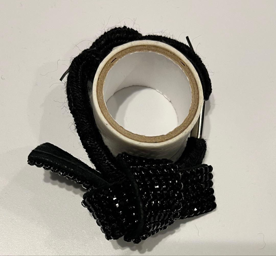 acca ヘアゴム リボン ブラック