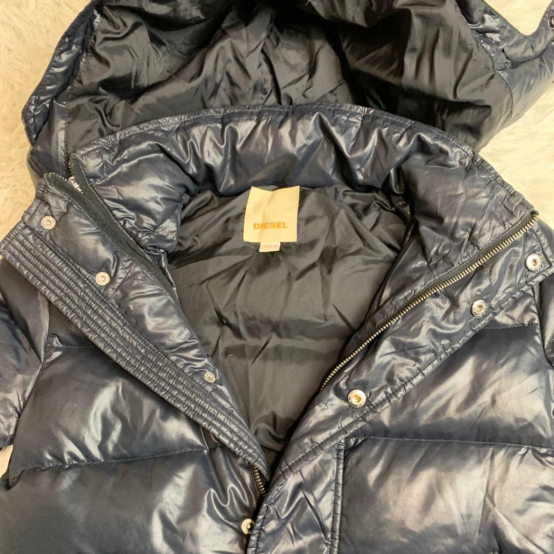 美品！　ディーゼル　ダウンジャケット　黒　ブラック