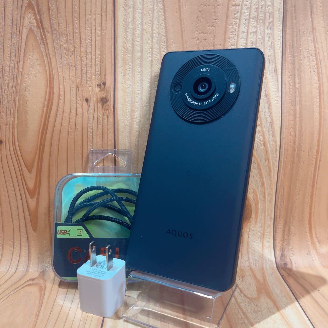 SIMフリー 本体 AQUOS R8 Pro 256 GB 293 ブラック