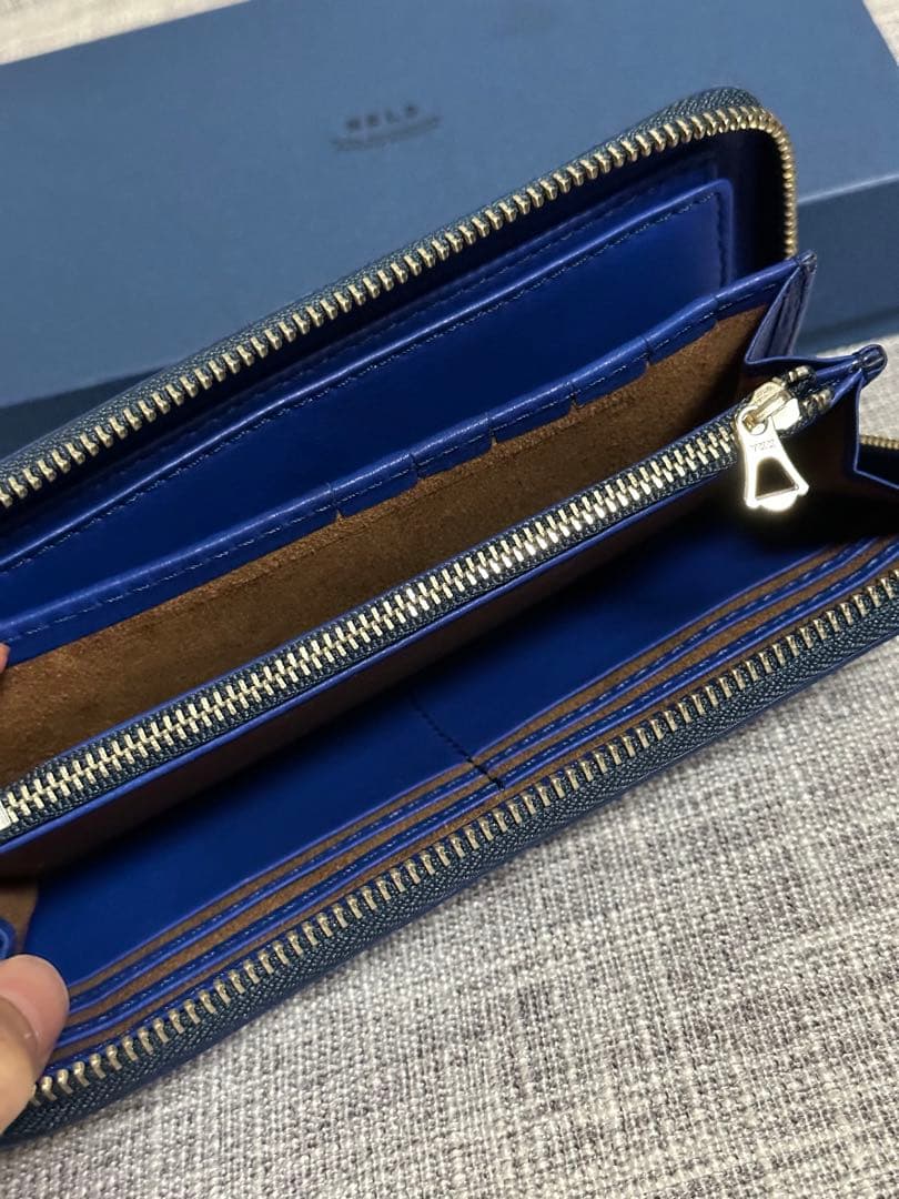 NELD 長財布 青