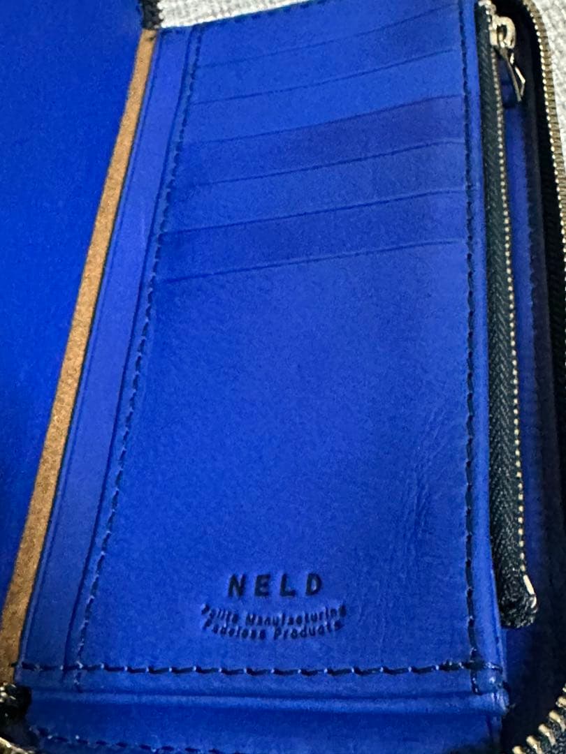 NELD 長財布 青